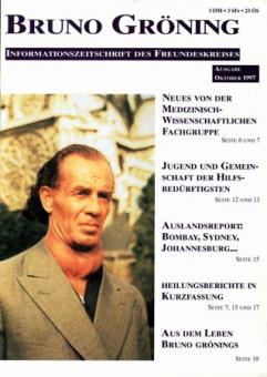 Zeitschrift Bruno Gröning Ausg.1997 Okt. 