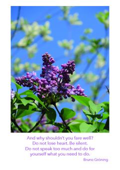 Saying Card: And why shouldnʼt you fare well 